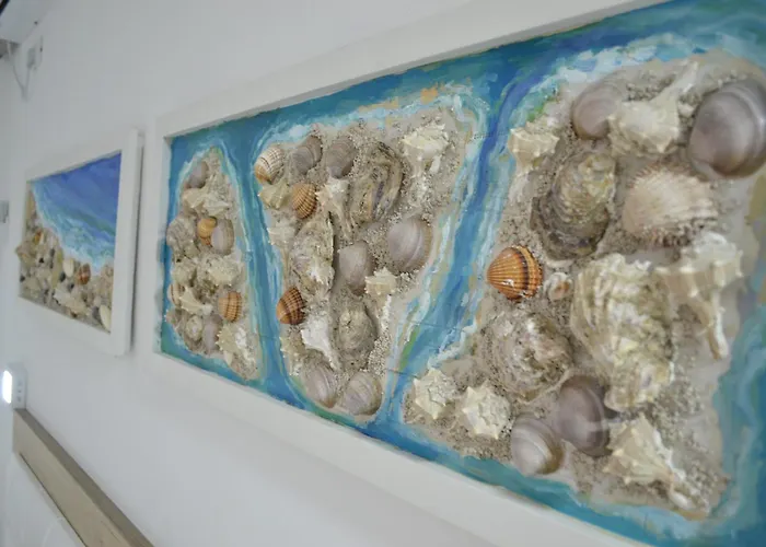 Daire Seashell Art Decor & Private Garage Avlonya